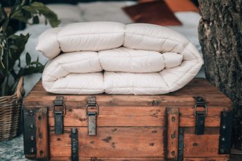 NATUR přikrývka zimní OVČÍ VLNA