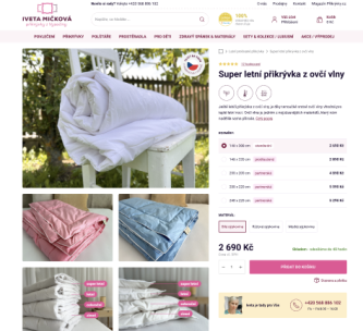 Modernizace e-shopu www.prikryvky.cz s využitím automatizací