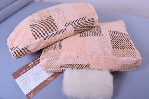 Podložka z ovčí vlny StříbroAktiv smetanová - Rozměry: 90x200 cm jednolůžko
