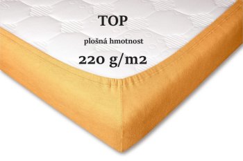 Froté prostěradlo okr