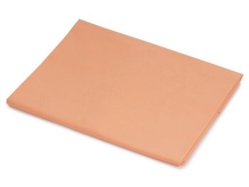 Plátěné prostěradlo plachta meruňková