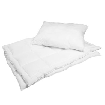 SET Celoroční přikrývka + Hladký polštář Aloe Vera