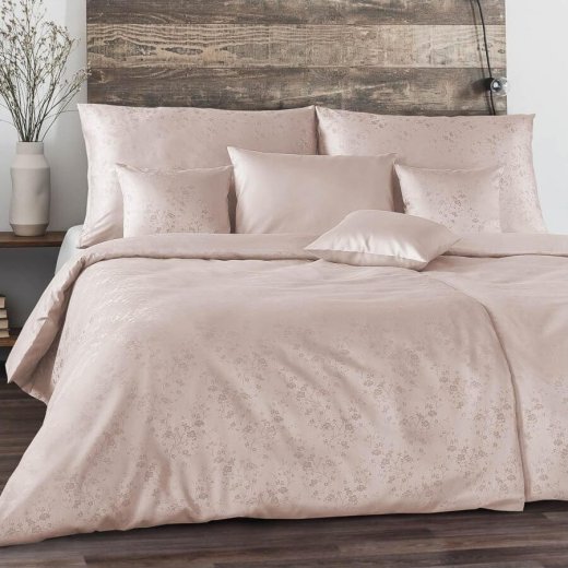 Povlečení TENCEL Sakura pudrová - Rozměry: 140x200 + 70x90 cm (standard)
