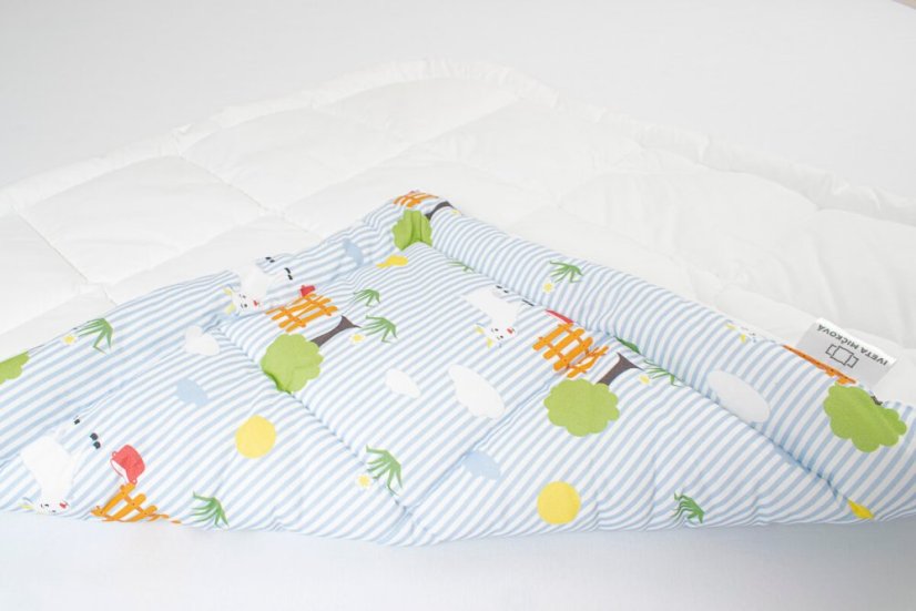 Rychlozavinovačka kozička DoRa - Rozměry: 75x75 cm, suchý zip