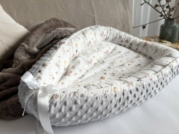 Hnízdečko pro miminko něžná zvířátka/minky