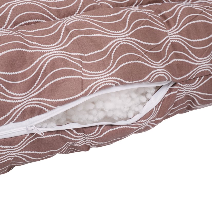 SET Celoroční barevná přikrývka a polštář cibule šedé duté vlákno - Rozměry: 140x200 + 70x90 cm (standard)