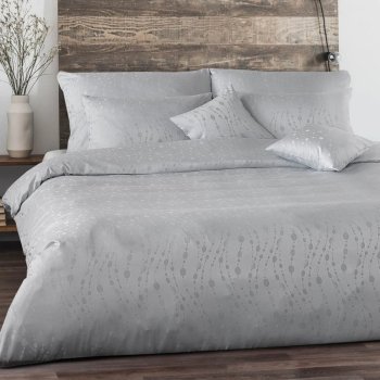 Povlečení TENCEL Pearl světlá šedá