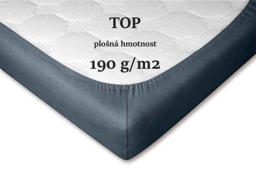 Jersey prostěradlo tmavě šedá - Rozměry: 60x120/10 cm postýlka