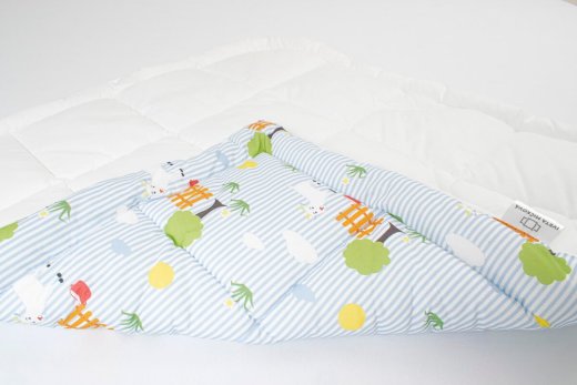Rychlozavinovačka kozička DoRa - Rozměry: 75x75 cm, suchý zip
