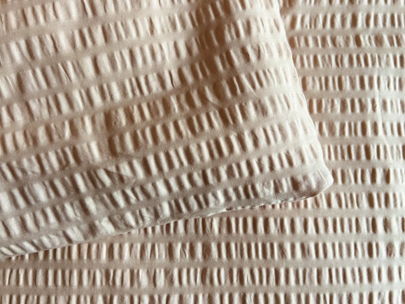 Krepové povlečení jednobarevné kávové - Rozměry: 140x200 + 70x90 cm (standard)