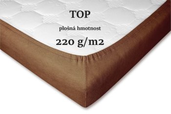 Froté prostěradlo nugát