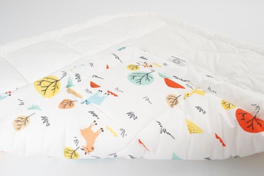 Rychlozavinovačka kozička s kopečky - Rozměry: 75x75 cm, suchý zip