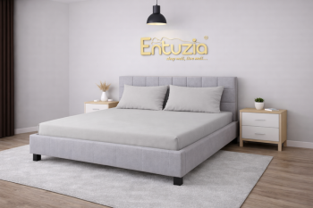Prostěradlo Mako-Jersey s lycrou Světle šedá