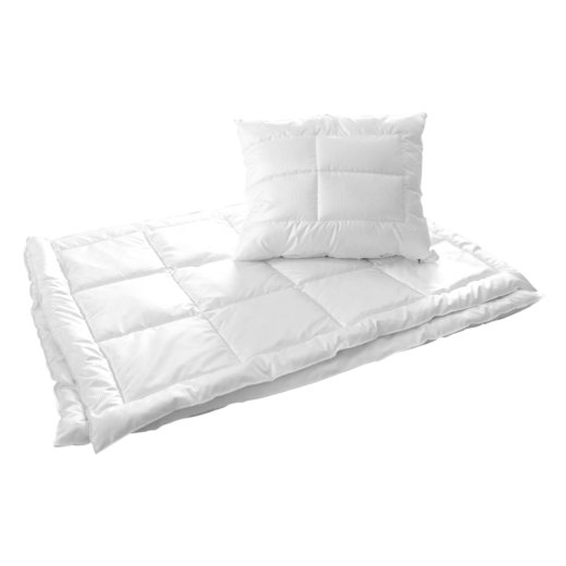 SET Přikrývka celoroční + Prošívaný polštář DeLuxe - Rozměry: 140x200 + 70x90 cm (standard)