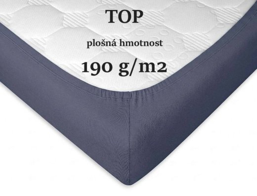 Jersey prostěradlo švestková - Rozměry: 60x120/10 cm postýlka