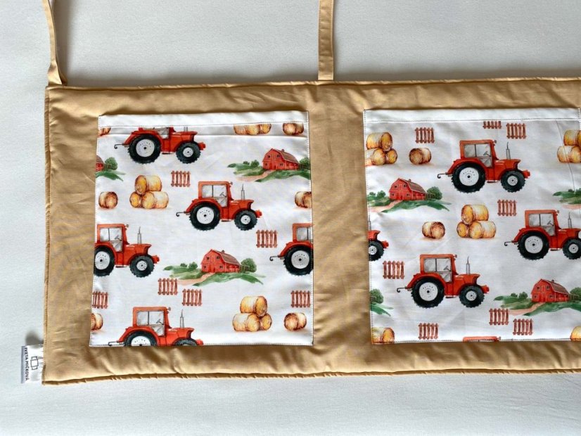 Kapsář za postel farma - Rozměry: 160x40 cm
